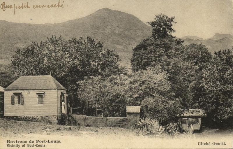 mauritius maurice, PORT-LOUIS, House in the Surroundings (1910s) Postcard