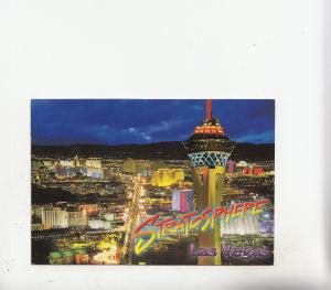 BF26841 stratosphere hotel casino and tower las vegas USA  front/back image