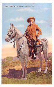 Col WF Cody Buffalo Bill Wild Buffalo Bill, Col. W.F. Cody Unused 