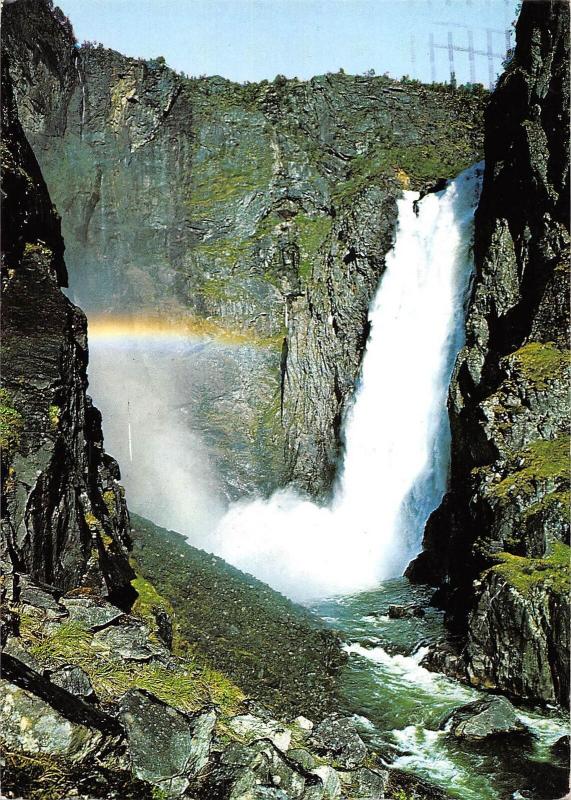 uk35449 norway voringfoss waterfall lot uk 1