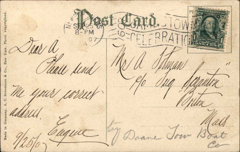 Norfolk Virginia VA Jamestown Exposition 1907 Vintage Postcard 46