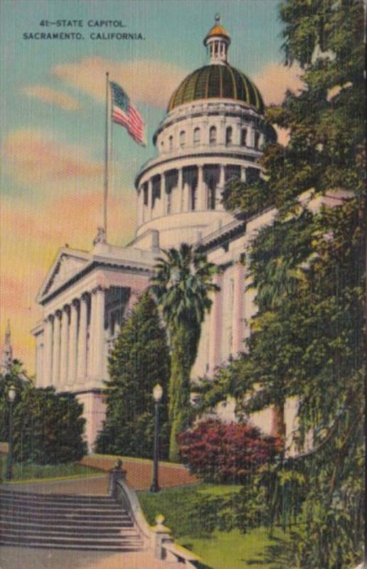 State Capitol Building Sacramento California 1941