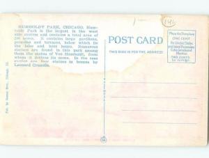 W-Border BOATHOUSE AT HUMBOLDT PARK Chicago Illinois IL G2195