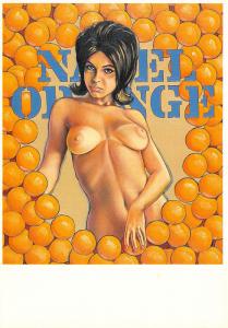 Amsterdam Mel Ramos 1964 Oranges Nude Model Louis Meisel Gallery Postcard