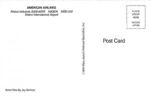 Airline Postcards   American Airlines Airbus   A300-605R N8067A    MSN 510  