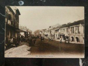 Mint Singapore Real Picture Postcard New Bridge Road