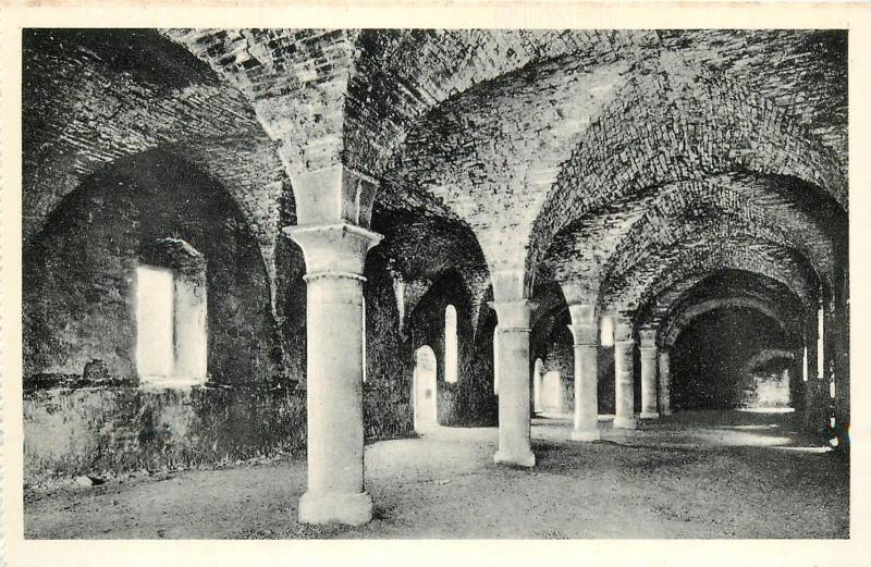 France Abbaye de Villers interieur de la Brasserie