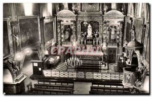 Old Postcard Betharram Interior of & # 39Eglise