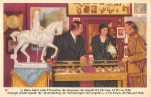 Lot271 queen astrid visits the leopold atrium royalty cote d or belgium