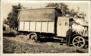 Woodburn? Oregon? Delivery Truck Woodburn-Portland c1920 Photo Photograph