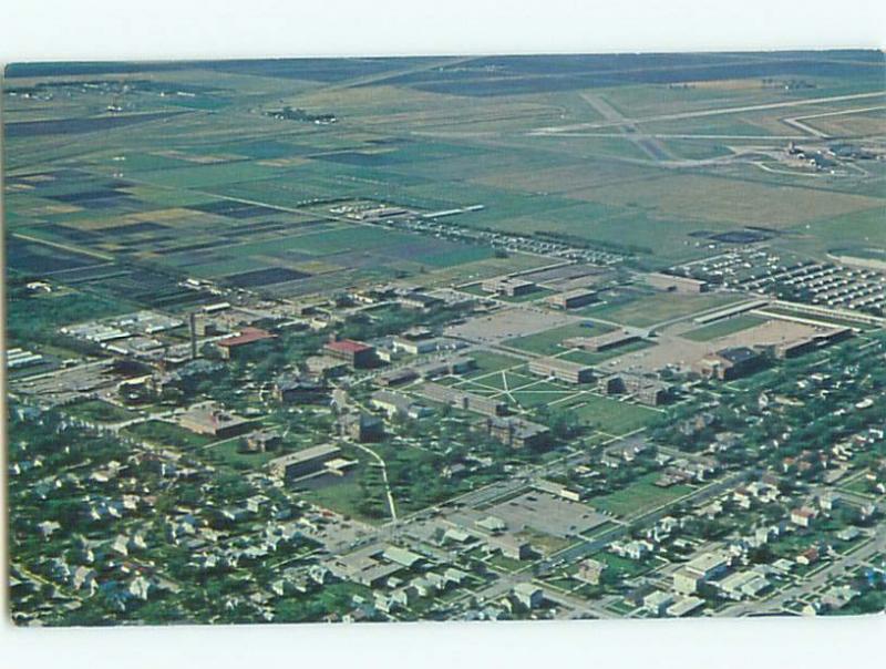 Unused Pre-1980 AERIAL VIEW OF TOWN Fargo North Dakota ND n2451