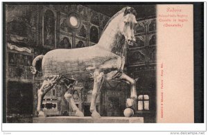 PADOVA, Veneto, Italy; Palazzo della Ragione, Cavallo in legno, (Donatello) 0...