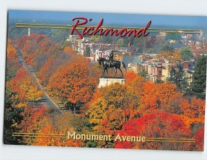 Postcard Monument Avenue, Richmond, Virginia