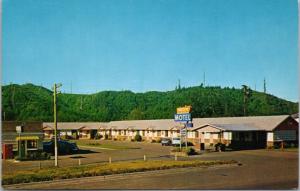 Pacific Motel Winchester Bay Oregon OR US 101 Vintage Postcard D37