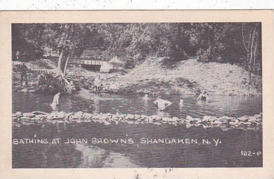 New York Shandaken Bathing At John Browns