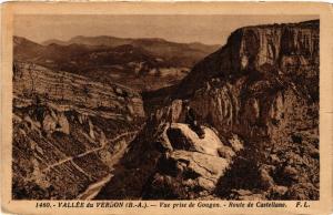 CPA Vallée du Verdon Vue prise de Gougon Route de CASTELLANE (683713)
