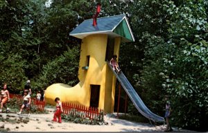 Rhode Island Hopkinton Enchanted Forest Giant Shoe