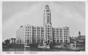 Montevideo Uruguay ~ Aduana ~ Vintage Postcard