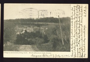 Queenstown Heights, Ontario, Canada Postcard, Brock's Monument, 1906!