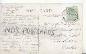 Genealogy Postcard - Sargeant - Newton Road, Rushden, Northampton - Ref. R277