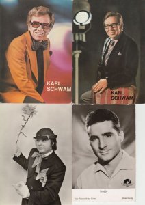 GERMAN SINGERS ENTERTAINMENT 200 Modern Postcards (L5186) 