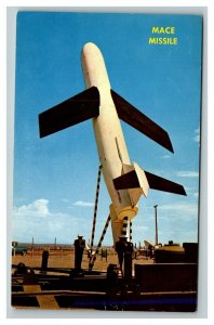 Vintage 1960's Postcard The Mace Surface to Surface Missile on Display