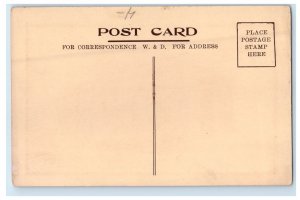 c1940s Post Office Building, Auburn Maine ME Vintage Posted Postcard