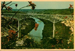 Texas Pecos River Bridge Between Del Rio and Langtry