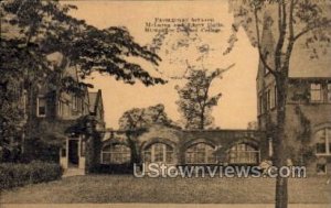 Milwaukee Downer College - Wisconsin WI Postcard