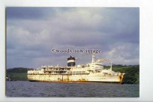 LN1417 - Ex BISN Liner Uganda as Triton for her final voyage - postcard