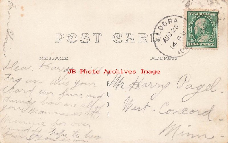 IA, Eldora, Iowa, RPPC, John D. Reed Pharmacy Interior, Soda Fountain, Photo