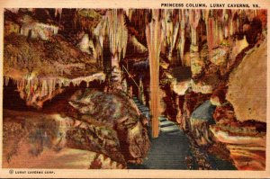 Virginia Caverns Of Luray Princess Column