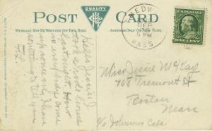 Milford MA Mass B & A Railroad Station Railways c1910 Postcard D24 