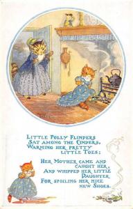 Dressed Kitten Cat Nursery Rhyme Cute Medici Antique Postcard K56071