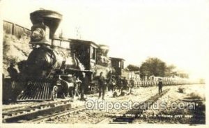 Comstock One Train V & T R R Virginia City, NV, Nevada, USA Train Railroad St...