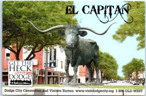 Postcard - El Capitan - Dodge City, Kansas