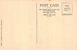 B055 England Old Saxon Treasure Chest Wimborne Minster vintage postcard