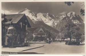 RP: Garmisch , Germany , 1910-30s ; Marktplatz