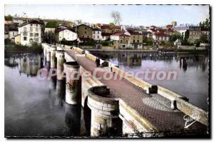 Postcard Modern CONFOLENS old bridge