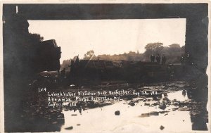 J29/ Rochester New York RPPC Postcard c10 Lehigh Valley Railroad Disaster 114