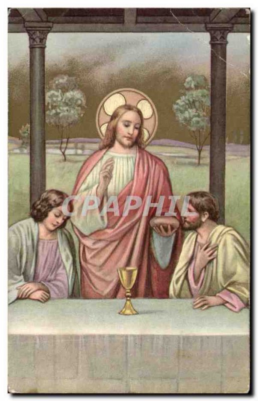 Old Postcard Jesus Christ