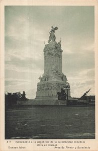 Buenos Aires~Monumento a la Carta Magna-Cuatro Regiones Argentinas POSTCARD