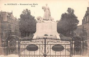 B105310 France Roubaix Monument aux Morts