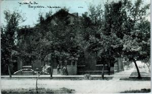 PAYETTE, ID Idaho  Street Scene  YMCA  c1910s C U Williams  Photoette   Postcard