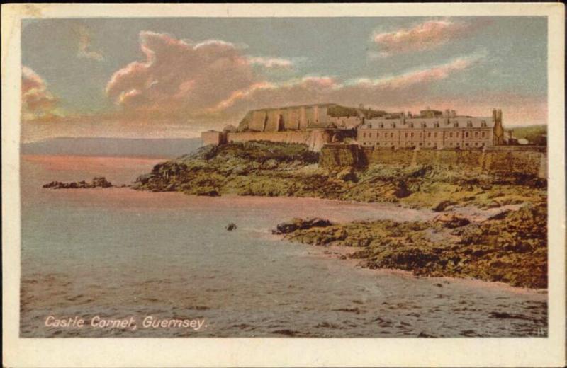 channel islands, GUERNSEY, Castle Cornet (1910s)