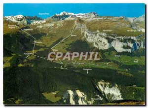 Postcard Modern und Touren Das Wandergebiet von Flims