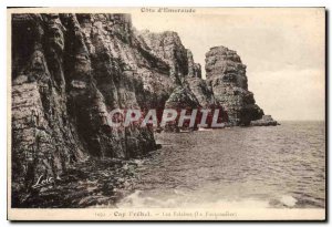 Old Postcard Cap Frehel Cliffs (The Fauconiere