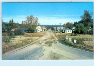 IDAHO CITY, ID ~  MAIN STREET Scene - Gold Mining Town ca 1950s Postcard