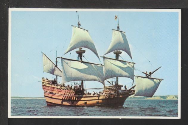 Mayflower II Postcard 