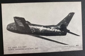 Mint USA Real Picture Postcard US Navy FK-3 North American Aviation